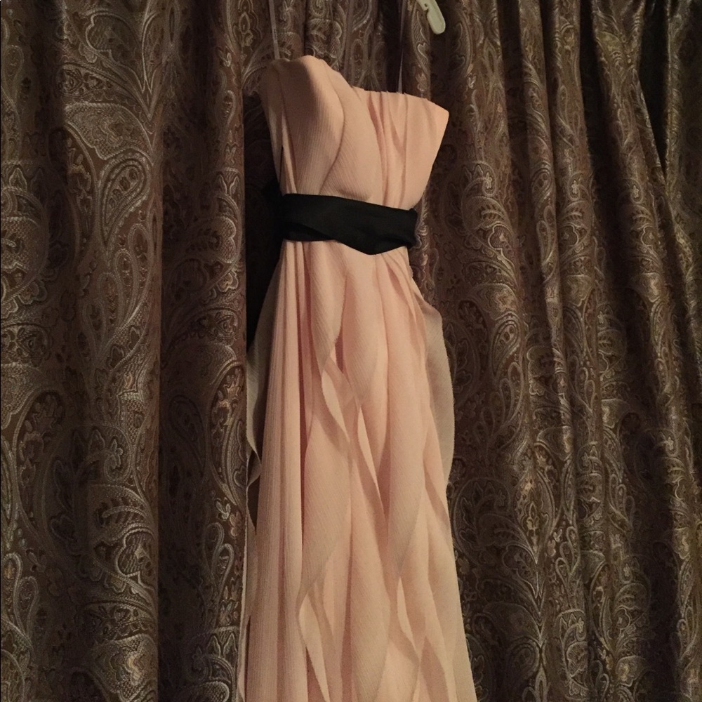 Gorgeous blush White by Vera Wang bridesmaid dress