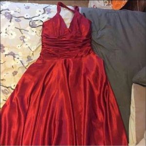 Beautiful red dress