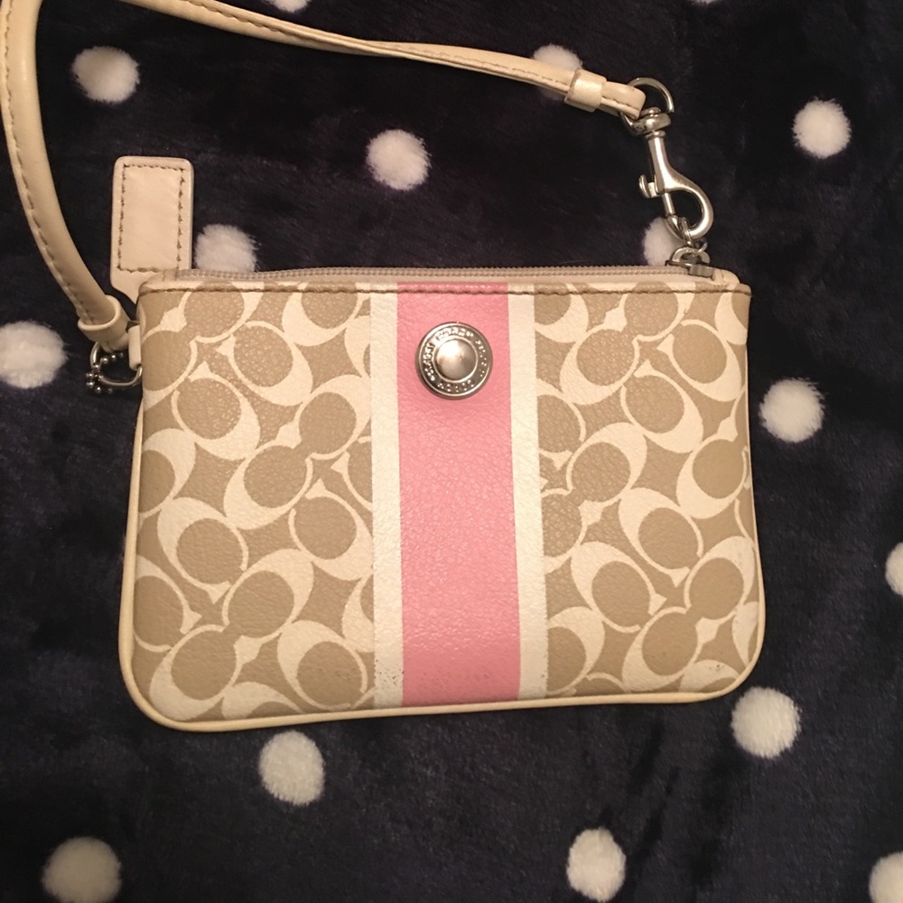 Coach wristlet