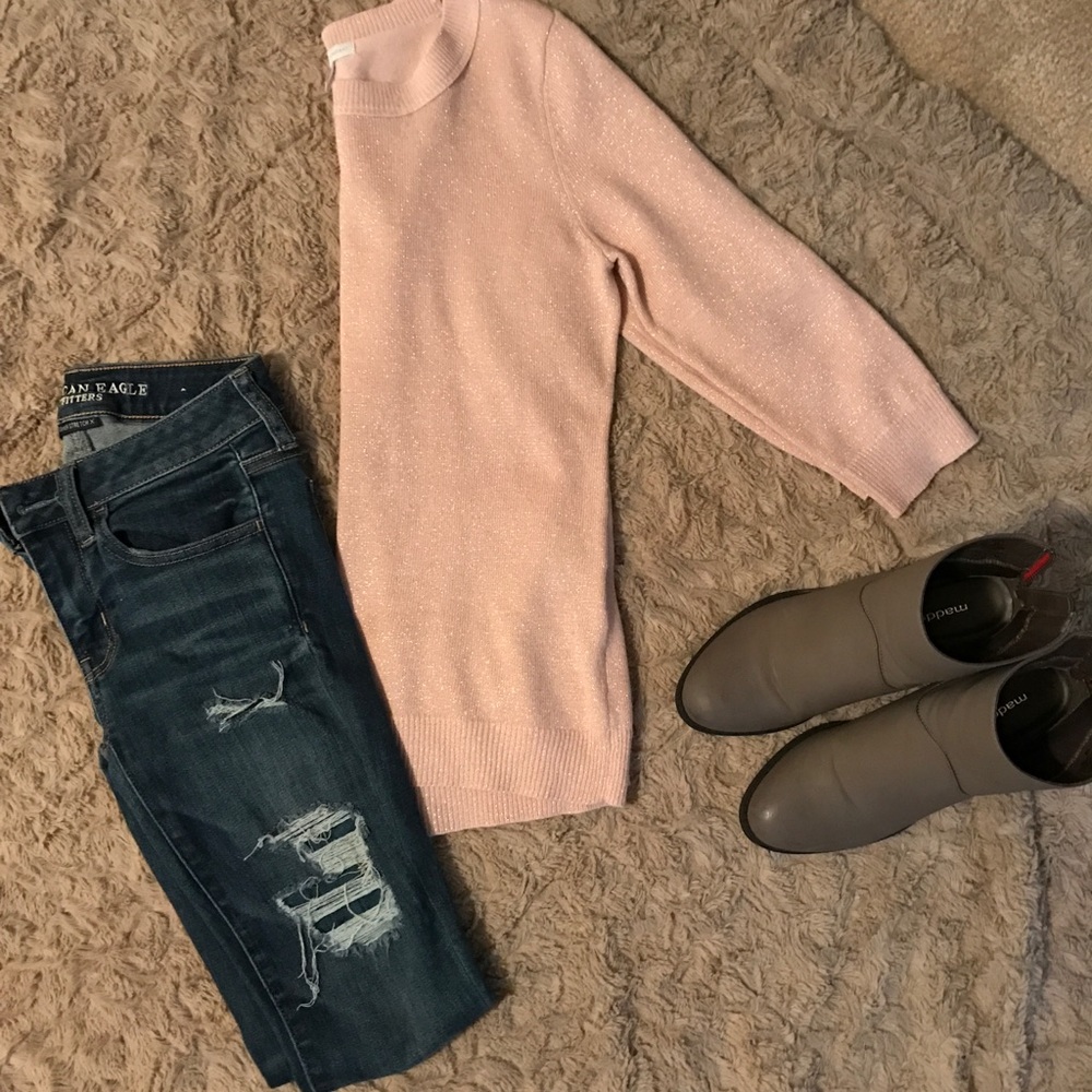 Pink sweater