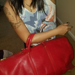 Authentic Louis vuitton epi luggage bag carryall