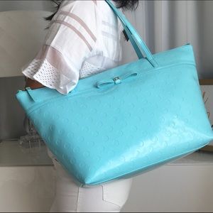 NWT Kate Spade tote. Tiffany Blue color.