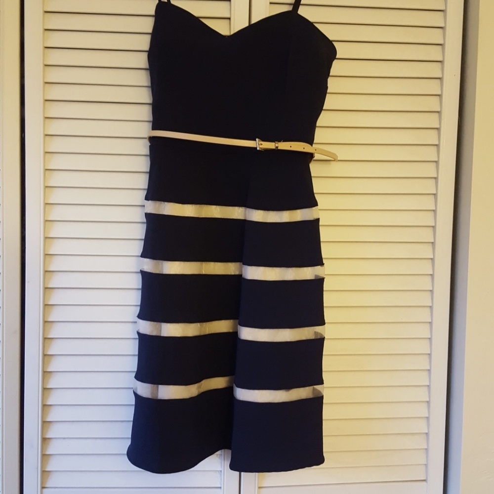 Strapless dress