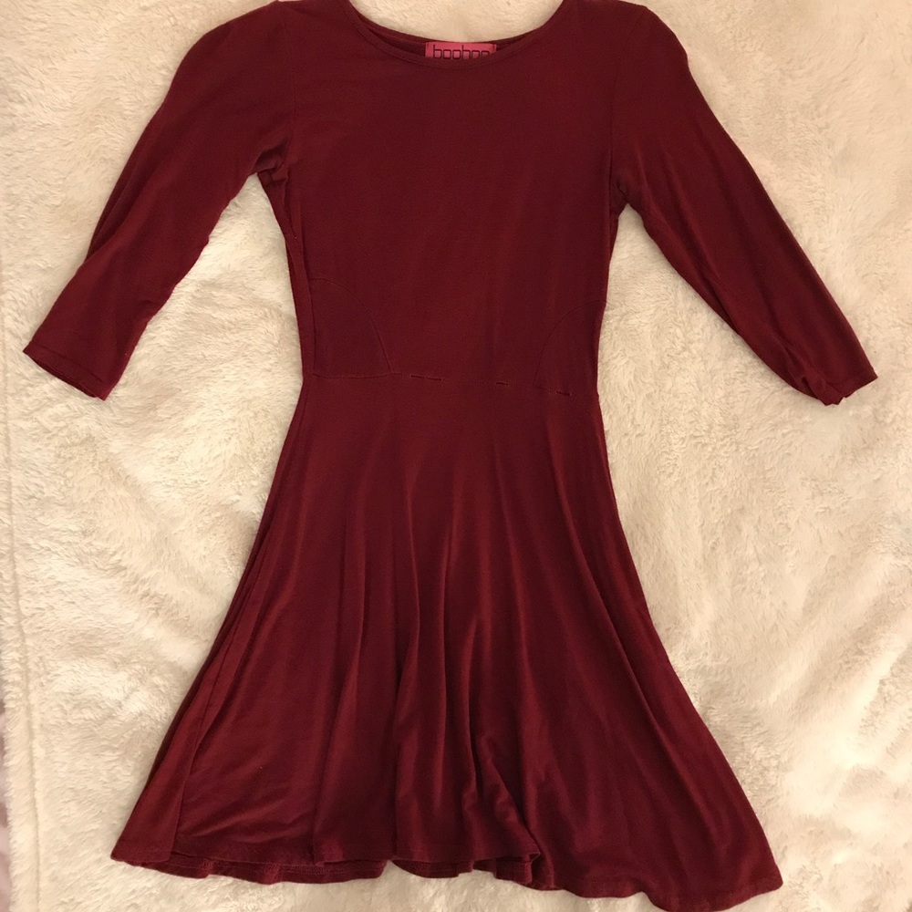 Red Skater Dress
