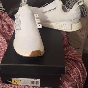 Adidas NMD triple white gum pk