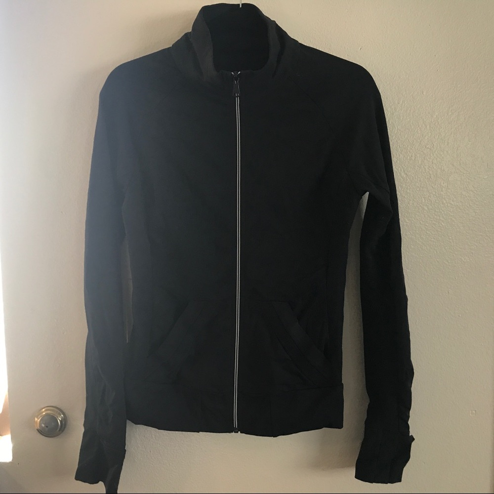 Prana black zip up jacket