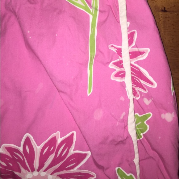 Lilly Pulitzer reversible cotton wrap skirt - Picture 4 of 4