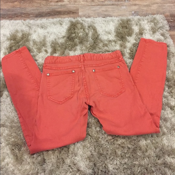 Free people coral jeans - size 27 - Picture 2 of 4