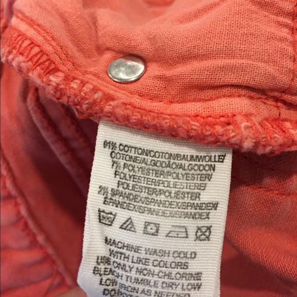 Free people coral jeans - size 27 - Picture 4 of 4