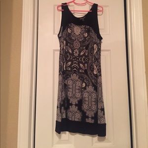 Retro slimming dress