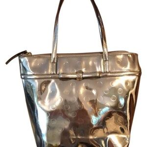 Kate Spade Gold Metallic Tote