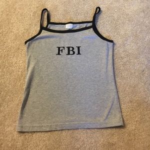 FBI tank top
