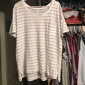 Striped Boyfriend Tee