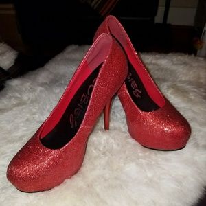 SEXY DOROTHY - RED SPARKLY HEALS