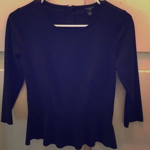 Ann Taylor black blouse