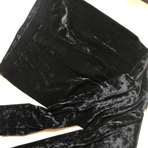 Velvet leggings
