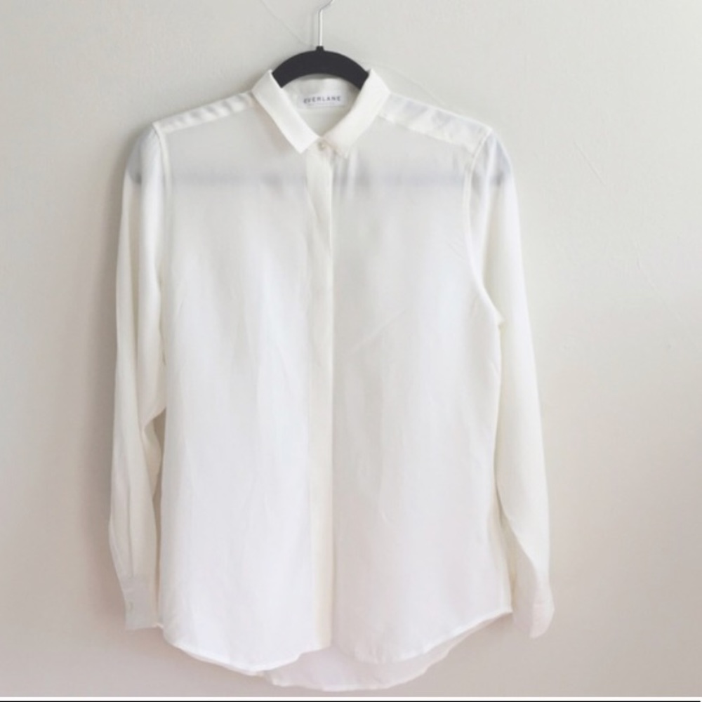 Everlane silk top