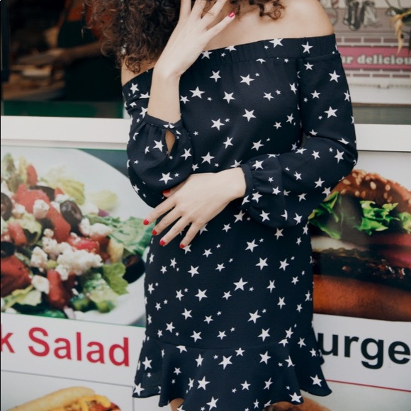 Cotton Candy LA ⭐️ Off Shoulder Dress - Picture 5 of 5