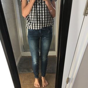 Washed colored STS- Blue jeans