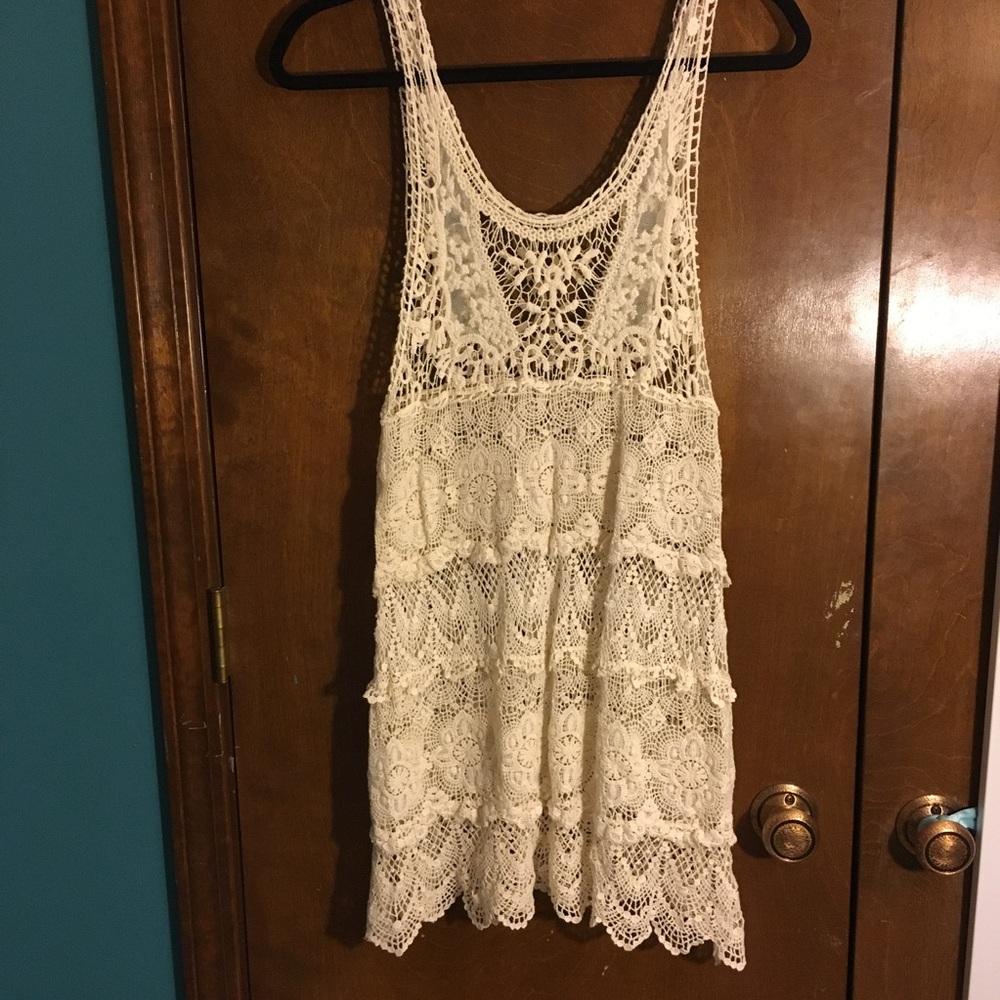 Lace Layering Piece/Cover Up