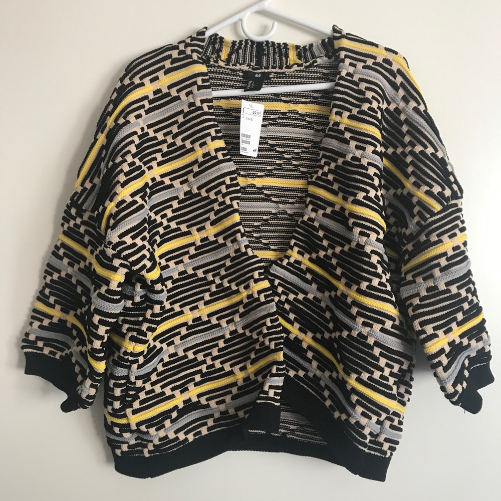 NWT H&M Chunky Oversized Knit sweater cardigan