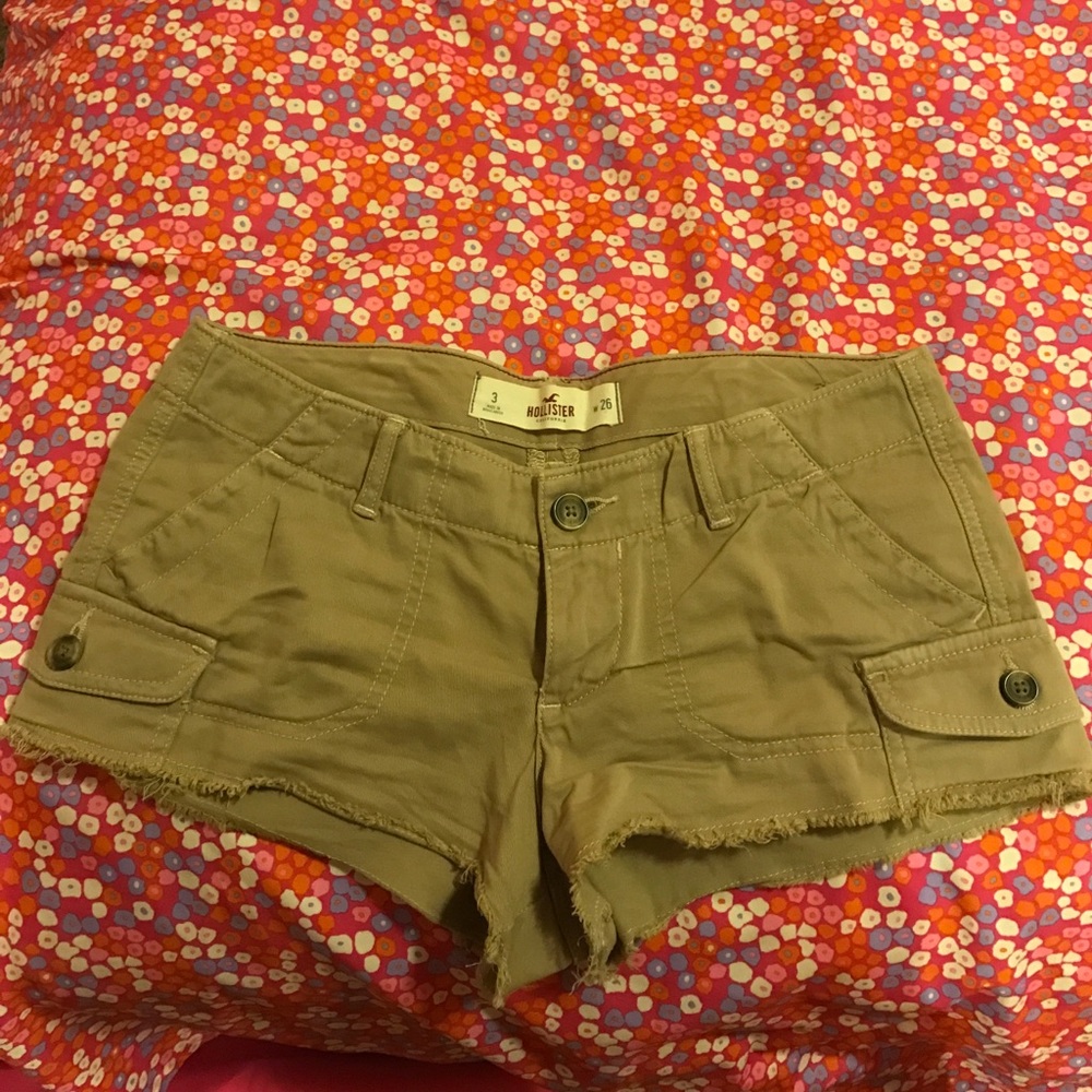 Cute Cargo Colored Shorts