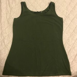 Army Green Tank Top - Size Small