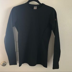 Arcteryx warm base layer in black
