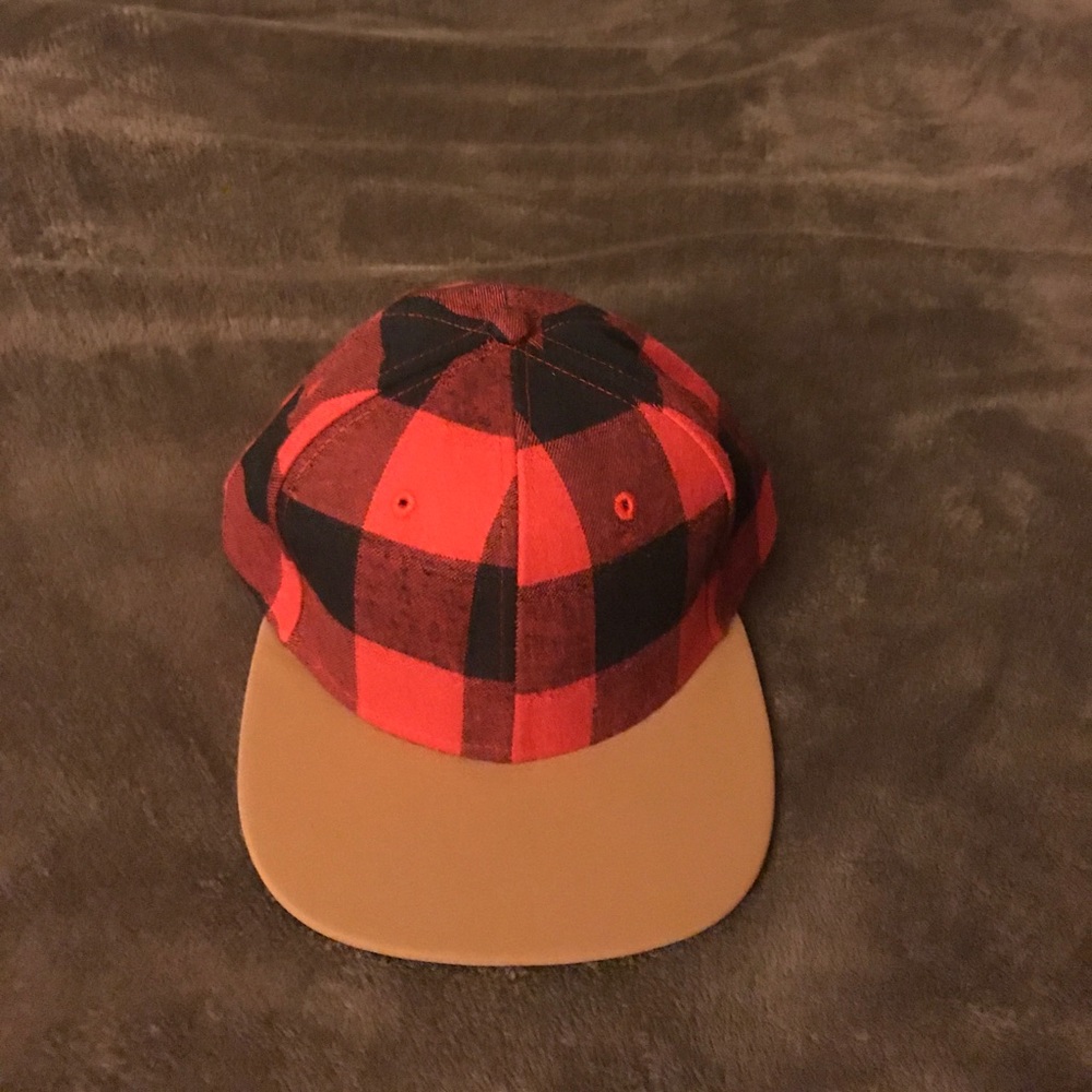 Lumber jack snap back nwot