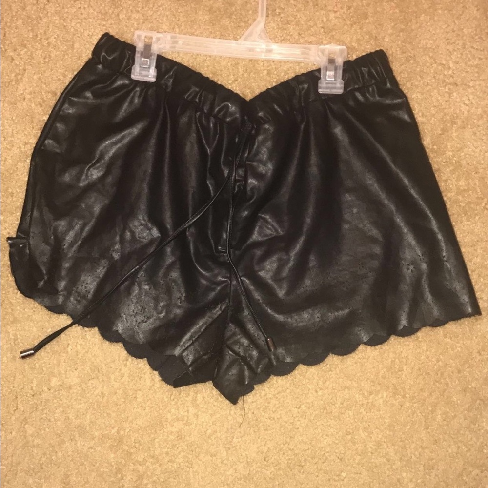 Forever 21 Leather shorts