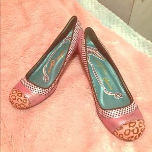 Irregular Choice Pink pattern shoes!🎀🎀🎀🎀
