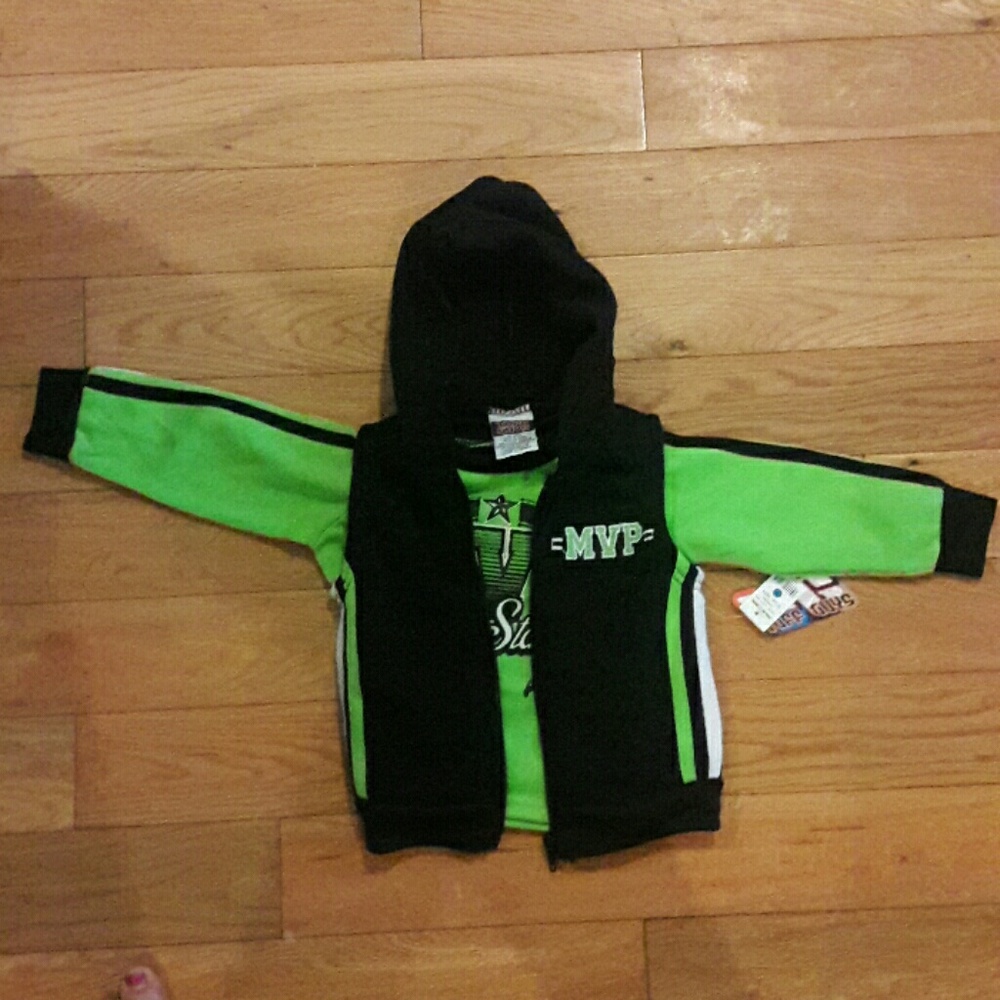tuff guys toddler shirt n vest set