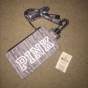 VS Pink lanyard ID Holder