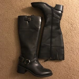 NWOT Chaps Faux Leather Boots