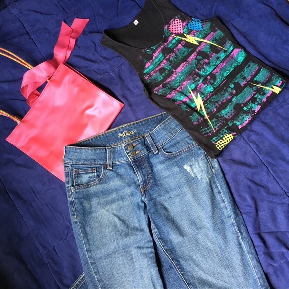 Old Navy Denim - 👖➕🆓👚NWOT Old Navy Diva Jeans Bootcut  +Free Top