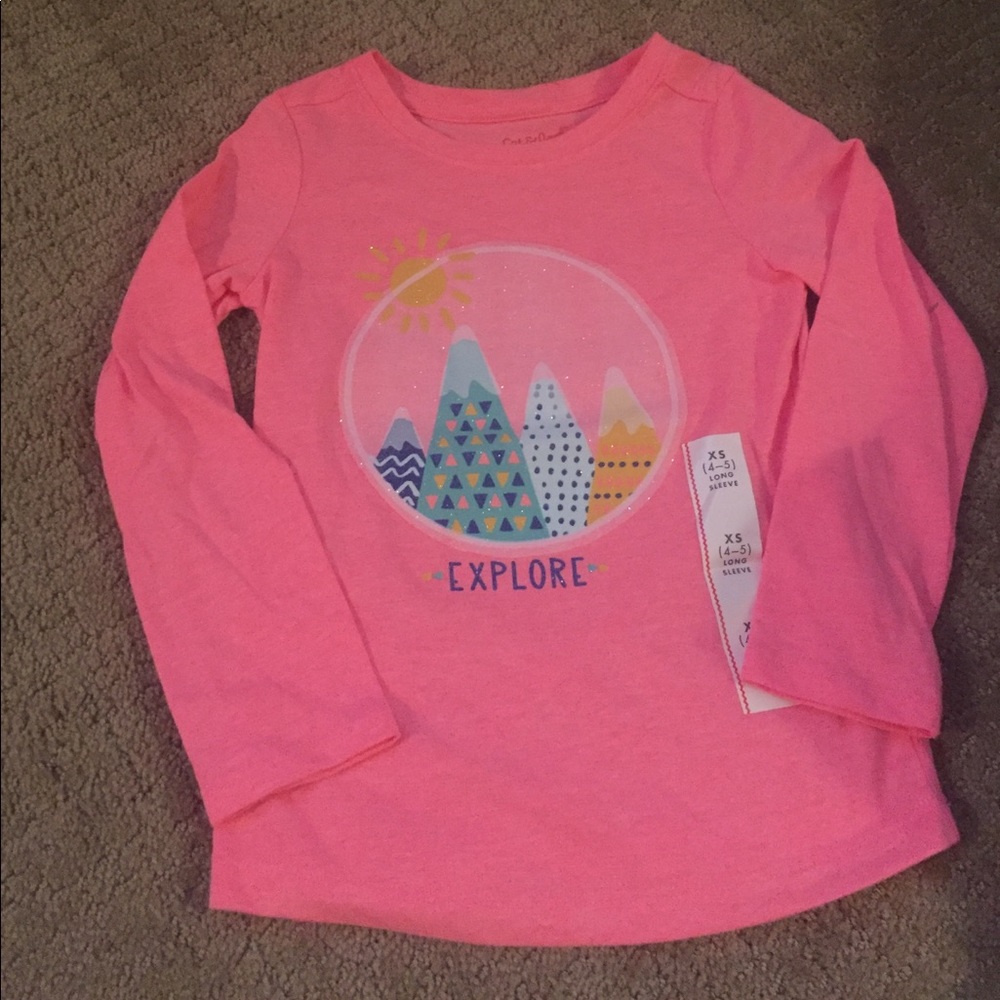 Brand new Glittery long sleeve