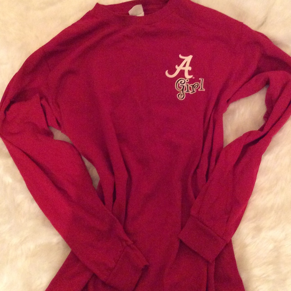 University of Alabama long-sleeved tee!
