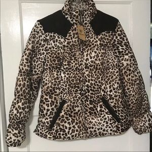 Ariat cheetah print jacket
