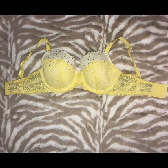 NWOT!Victoria's Secret! Lace Swarovski Crystal Bra - Picture 4 of 8