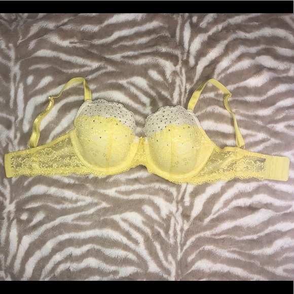 NWOT!Victoria's Secret! Lace Swarovski Crystal Bra - Picture 7 of 8