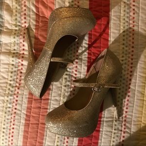 Charlotte Russe- Glitter Heels
