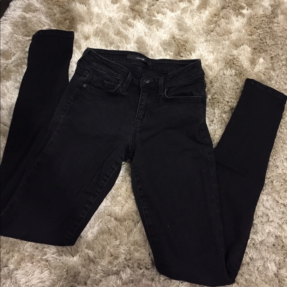 Joes black denim jean size 26
