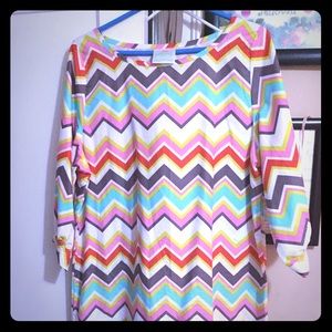 Tunic or Dress Chevron pastels!!😍😍😍