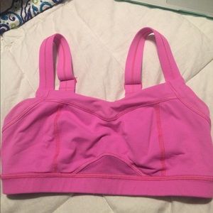 Pink lululemon bra