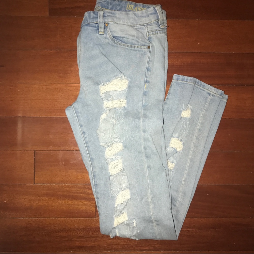 BlankNYC• Urban Outfitters Super Distress Jeans
