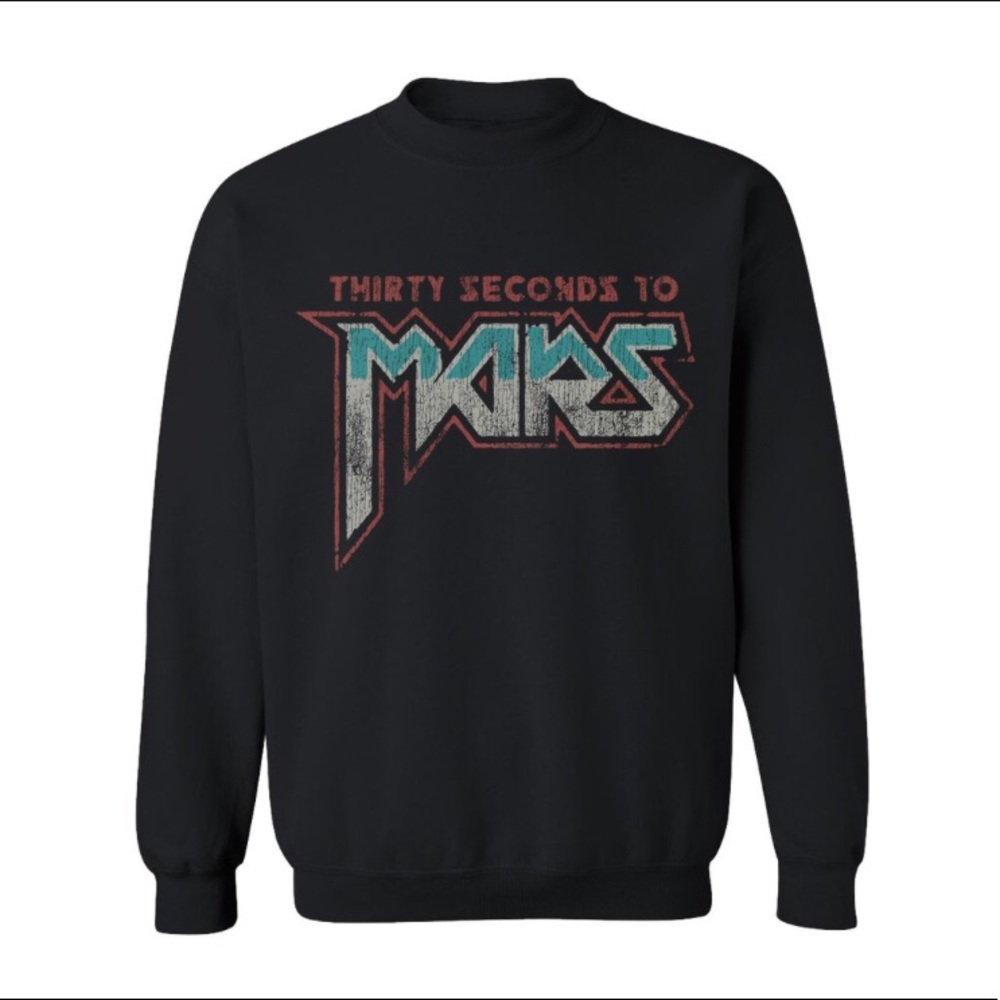 ISO 30 Seconds To Mars Vintage Sweatshirt
