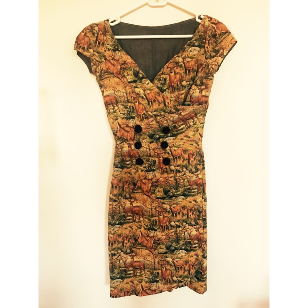Custom Handmade Forest Animal Dress