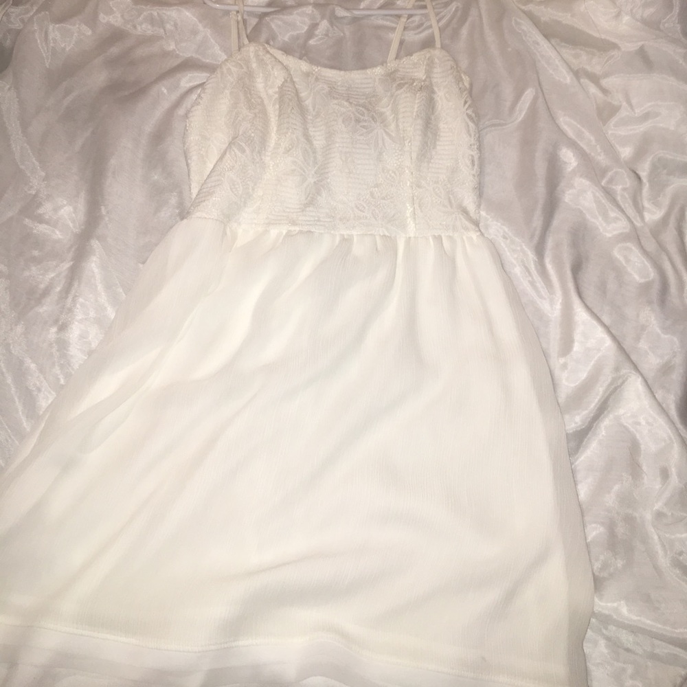 White short dress
