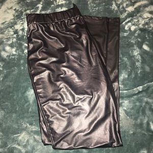Kardashian Leather Leggings