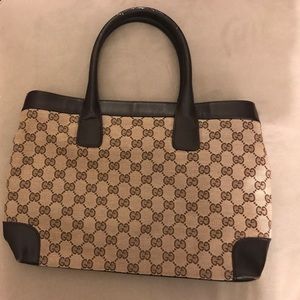 Medium sized Gucci tote 9.5x13x3.5"